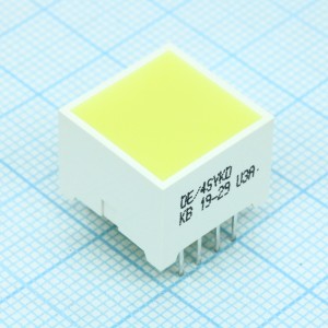 DE/4SYKD, LED модуль/15х15мм/желтый/590нм/120-250мкд