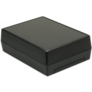 G1189B, Прочный корпус из ABS пластика для клавиатуры с окном, черный