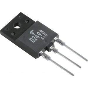 2SD2498, Биполярный транзистор, NPN, 600 В, 6 А, 50 Вт