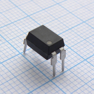 FOD817A, Оптопара транзисторная одноканальная 5.0кВ /70В 0.05A Кус=80…160% 0.2Вт -55...+110°C