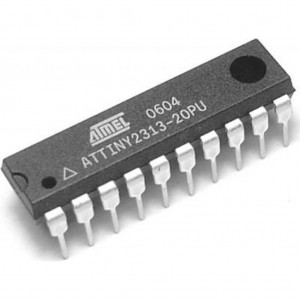ATTINY2313-20PU, Микроконтроллер AVR 2K-Флэш-память/128-ОЗУ/Таймер/Счетчик,сторожевой таймер электропитание 2.7-5.5 В