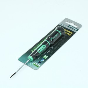 SD-081-H2, Прецизионная шестигранная отвертка (0,9 мм х 50 мм) с вращающейся ручкой