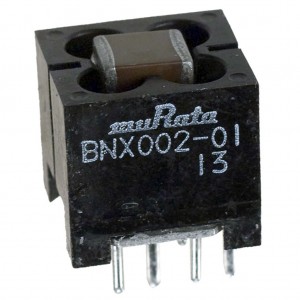 BNX002-01, EMI фильтр индуктивно-емкостной 10A 50VDC Automotive T/R, выводной