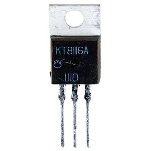 КТ8116А, Биполярный транзистор, NPN, составной (Darlington), 100 В, 8 А, 65 Вт