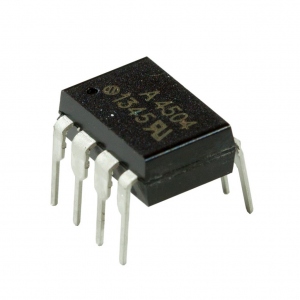 HCPL-4504-000E, Оптопара транзисторная х1 100кГц 3,75кВ 20В -40…+85