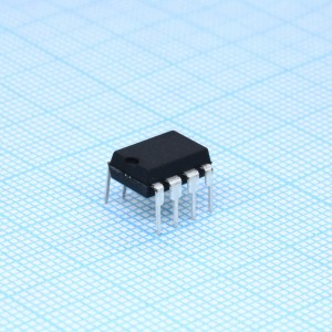 6N136, Оптопара транзисторная, 5.3кВ 16мА 15В 1Мбит/с Кус=19…36%  +55...+100C