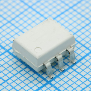 4N25-500E, Оптопара одноканальная транзисторный выход постоянного тока c выводом базы