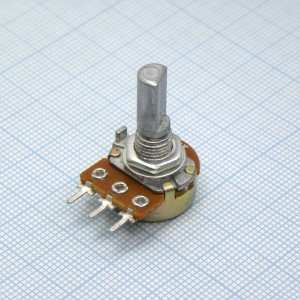 16K1 F 100k, Резисторы регулировочные однооборотные(300 °). Предназначены для работы в электрических цепях постоянного, переменного и импульсного тока.