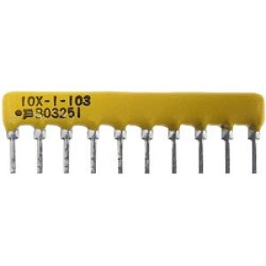 4610X-101-472LF, Резисторная сборка 9 резисторов 4.7кОм с одним общим выводом
