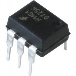 4N28, Оптопара транзисторная, x1 5.3кВ 70В 10мА
