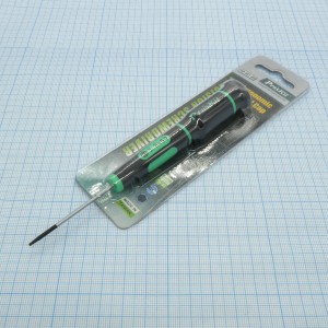 SD-081-H3, Прецизионная шестигранная отвертка (1,3 мм х 50 мм) с вращающейся ручкой