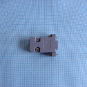 DS1045-09AP1S1-A, Кожух для D-SUB разьема 9 pin, пластик, серый