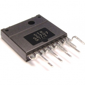 STRS6707, ШИМ-контроллер со встроенным ключом, 850В/6А 140Вт