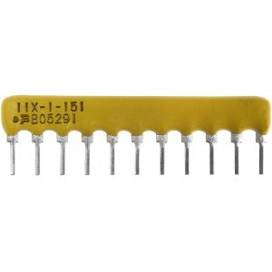 4611X-101-151, Резисторная сборка 150 резисторов 0.021.38Вт ±100ppm/C