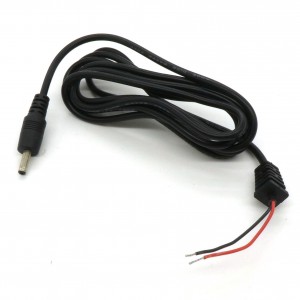 штекер 3.5*1.4 прямой с шнуром 1.8М, штекер питания с кабелем 0.25мм2 (24AWG)