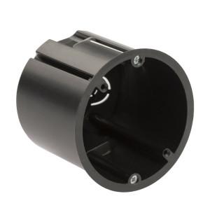 Коробка установочная ЭРА KUP-73-73-m-black для полых стен саморезы металлические лапки черная IP20(кр.1шт) [Б0052725]