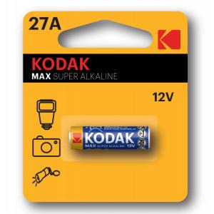 Батарейка Kodak 27A-1BL MAX SUPER Alkaline [K27A-1, GP27A, MN27] (60/240/28800) (кр. 1шт) [Б0047482]