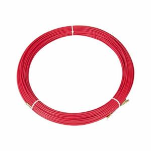 47-1100 Протяжка кабельная (мини УЗК в бухте), стеклопруток, d=3,5мм, 100м, красная REX