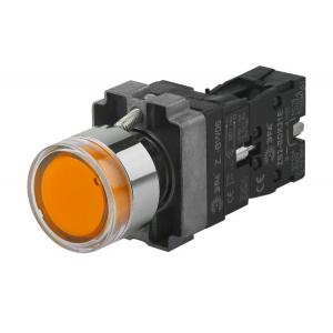ЭРА Кнопка управления LAY5-BW3561 с подсветкой желтый 1з (20/200/5000)(кр.1шт) [Б0045662]