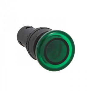 Кнопка SW2C-MD зеленая с подсветкой NO EKF PROxima(кр.10шт) [sw2c-md-gg]
