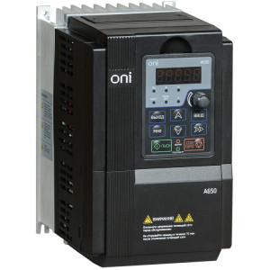 A650-33E11T Преобразователь частоты A650 380В 3Ф 11kW 25А ONI (кр.1шт)