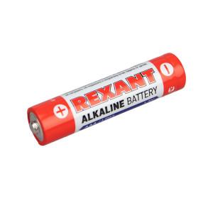 30-1052 Алкалиновая батарейка AAA/LR03 1,5 V 2 шт. блистер REXANT(кр.2шт)