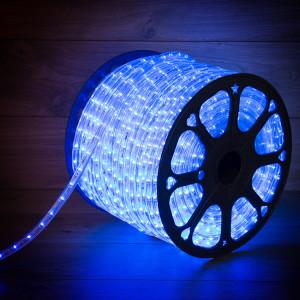 121-123 Дюралайт LED, постоянное свечение (2W) - синий, 36 LED/м, бухта 100м(кр.100м)