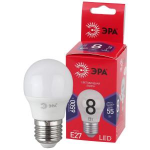 Лампа светодиодная RED LINE LED P45-8W-865-E27 R 8Вт P45 шар 6500К холод. бел. E27 Б0045359