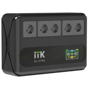 ITK ELECTRA LT5 ИБП 1кВА/0,6кВт LCD с АКБ 1х9AH (кр.1шт) [ELT5-1000VA-1-001]
