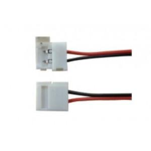 Разъем гибкий с проводом для LED ленты 4,8 и 9,6W/m IP20 8mm (соединение 2х лент) [V4-R0-70.0024.KIT-1021]