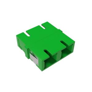 Адаптер SC/APC-Duplex TOP, OS2, зеленый(кр.50шт) [RNFA9ADSC]