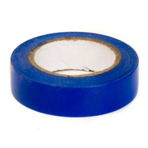 Лента изоляционная ПВХ 15x0,13 10м в рулоне Синяя(кр.1шт) [PVC151013BL]