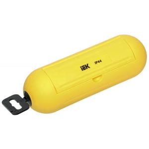 Бокс для защиты кабельного соединения IP44 желтый IEK (кр.1шт) [WBX10-44-K05]
