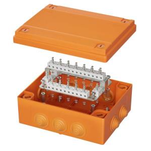 FSB414004 Коробка пластиковая FS с кабельными вводами и клеммниками, IP55, 240х190х90 мм, 40р,