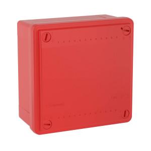 Коробка ответвит. с гладкими стенками, IP56, 100х100х50мм,цвет красный(кр.1шт) [53811]