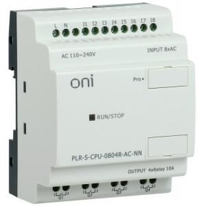Логическое реле PLR-S. CPU0804(R) 220В AC без экрана ONI (кр.1шт)нМ [PLR-S-CPU-0804R-AC-NN]