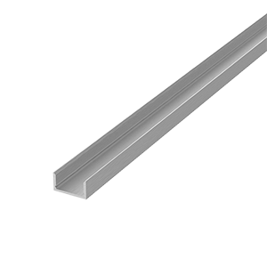 Алюминиевый профиль для LED ленты накладной 2000х17х7 мм (максимальная ширина ленты 10 мм) 1 шт [V4-R0-70.0001.KIT-5555]