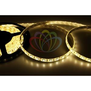 LED лента 5м силикон, 10 мм, IP65, SMD 5050, 60 LED/m, 12 V, цвет свечения теплый белый LAMPER(кр.1шт) [141-496]