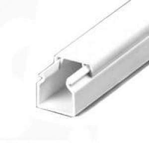 Кабель-канал 12х12 L2000 с двойным замком пластик КК-19012012-200