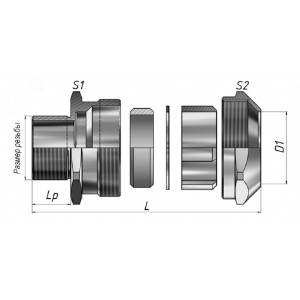 Хомутик С439 М8 1 1/2 дюйм У2 ГОФРОМАТИК/ zeta41813