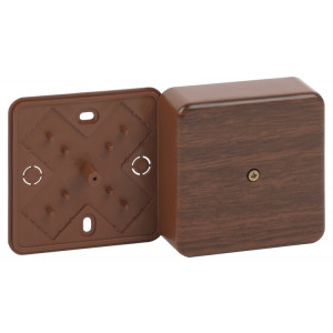 Распаячная коробка BS-O-50-50-20 без клеммы 50х50х20мм дуб IP40 Б0058703