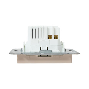 Механизм розетки USB-C - 2шт, кремовый Эпика EKF UP1-SOI-2USBC