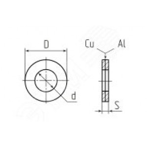 Шайба ШАМ 25/13 58752