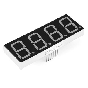 COM-11405, Принадлежности SparkFun 7-Segment Display - 20mm (Red)