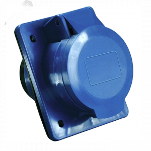 Розетка скрыт. уст. 16А 220В 2P+РЕ IP44 (413) ps-413-16-220