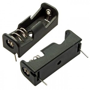 23A  12V X 1 TO PCB, Батарейный отсек 23A 12V x 1 на плату, открытый