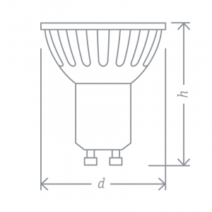 Лампа светодиодная 94 264 NLL-PAR16-5-230-3K-GU10 5Вт 3000К тепл. бел. GU10 360лм 220-240В 94264