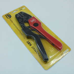 CTK-01, Инструмент для обжима изолированных наконечников, гильз и разъемов с красной, синей и желтой манжетами НКИ, НКИ(н), ВНКИ, НВИ, НИК, НШКИ, НШПИ, ГСИ, ГСИ(н), ГСИ-П, ВРПИ-П, ВРПИ-М, ВРШИ-П(н), ВРШИ-М(н), РПИ-П(н), РПИ-М(н) сечением 0.5 -6 мм2