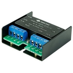 PYB15-Q48-S12-U, Преобразователи постоянного тока в постоянный с изоляцией dc-dc isolated, 15 W, 18 75 Vdc input, 12 Vdc, 1250 mA, single regulated output, U-frame