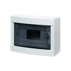 Бокс ЩРН-ПМ-8 модулей, навесной, АБС-пластик, IP41, Народный SQ0920-0004